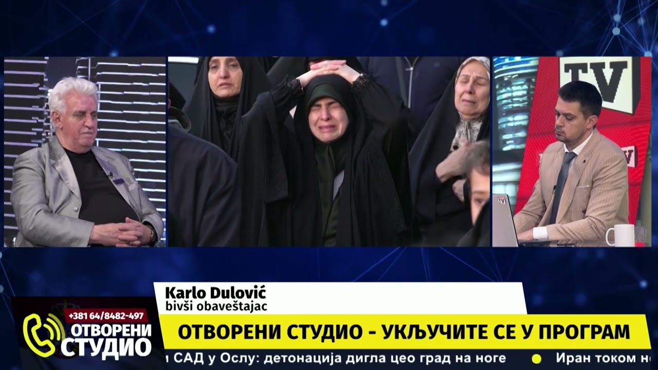 ОТВОРЕНИ СТУДИО - МНОГО ЈЕ ТАЈНИХ ПОДЗЕМНИХ РАКЕТНИХ ГРАДОВА У ИРАНУ?! АКО САД СЛОМЕ ИРАН, СЛЕДИ...