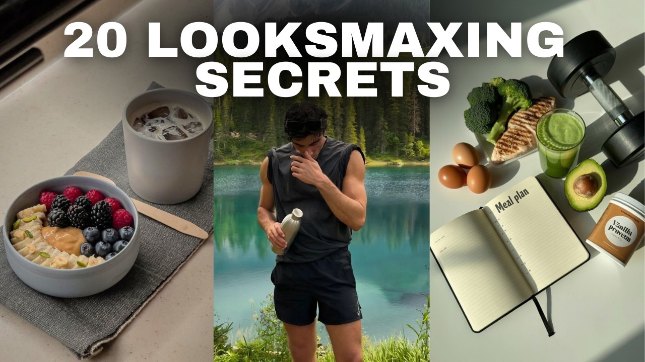 20 LOOKSMAXING Secrets to Instantly Look More Attractive - YouTube