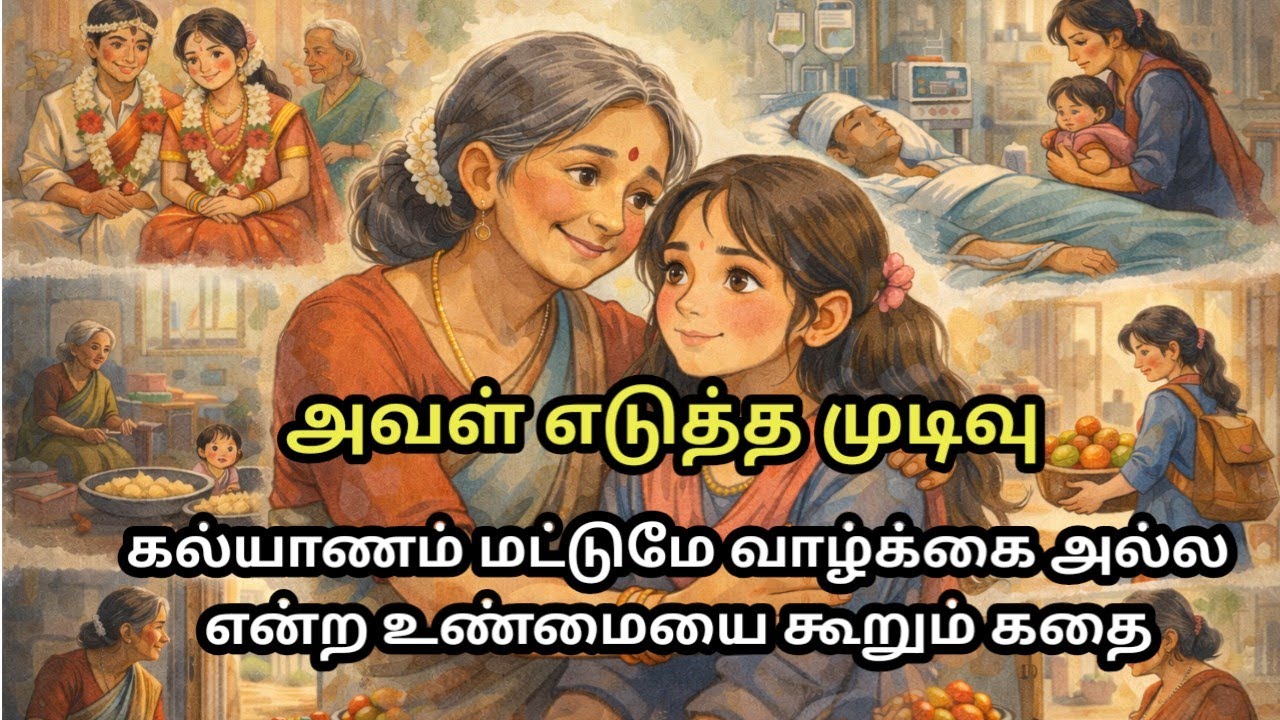 அவள் எடுத்த முடிவு // கல்யாணம் மட்டுமே வாழ்க்கை அல்ல என்ற உண்மையை கூறும் கதை