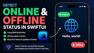 Monitor Network Status in SwiftUI with NWPathMonitor screenshot 1