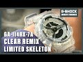 Unboxing The Casio G-Shock GA-114RX-7A Clear Remix