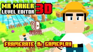 Mr Maker 3D Level Editor - (Nintendo Switch) - Framerate & Gameplay