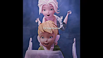 Tinkerbell & Periwinkle - Don't wanna leave you anymore | #shorts #edit #disney #tinkerbell