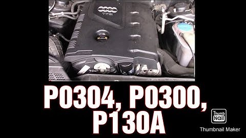 Audi A5 2.0 TFSI Cabriolet 2010  P030400, P030000, P130A00 Misfire Fixed