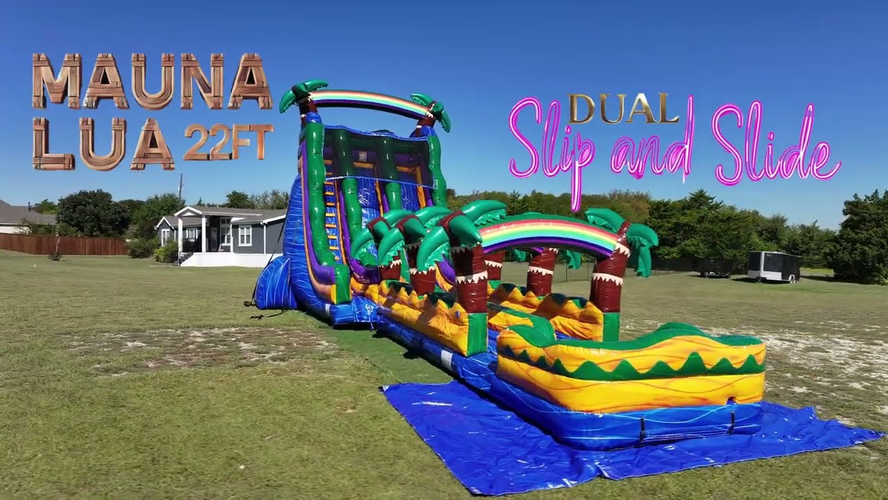 Mauna Lua Dual Slip and Slide 22ft