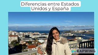 Diferencias entre España y Estados Unidos.