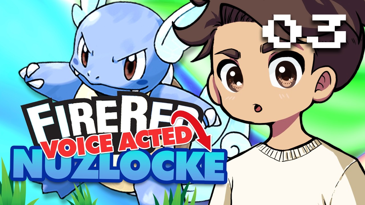 VOICE ACTING an entire FIRE RED NUZLOCKE [3]