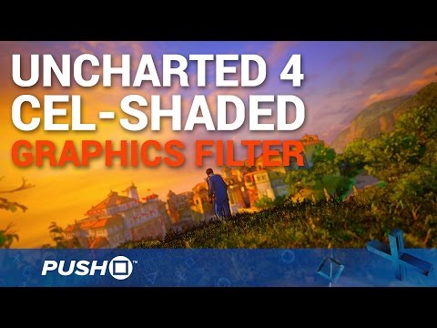 Video: Du Kan Spela Hela Uncharted 4 Med Cel-shading