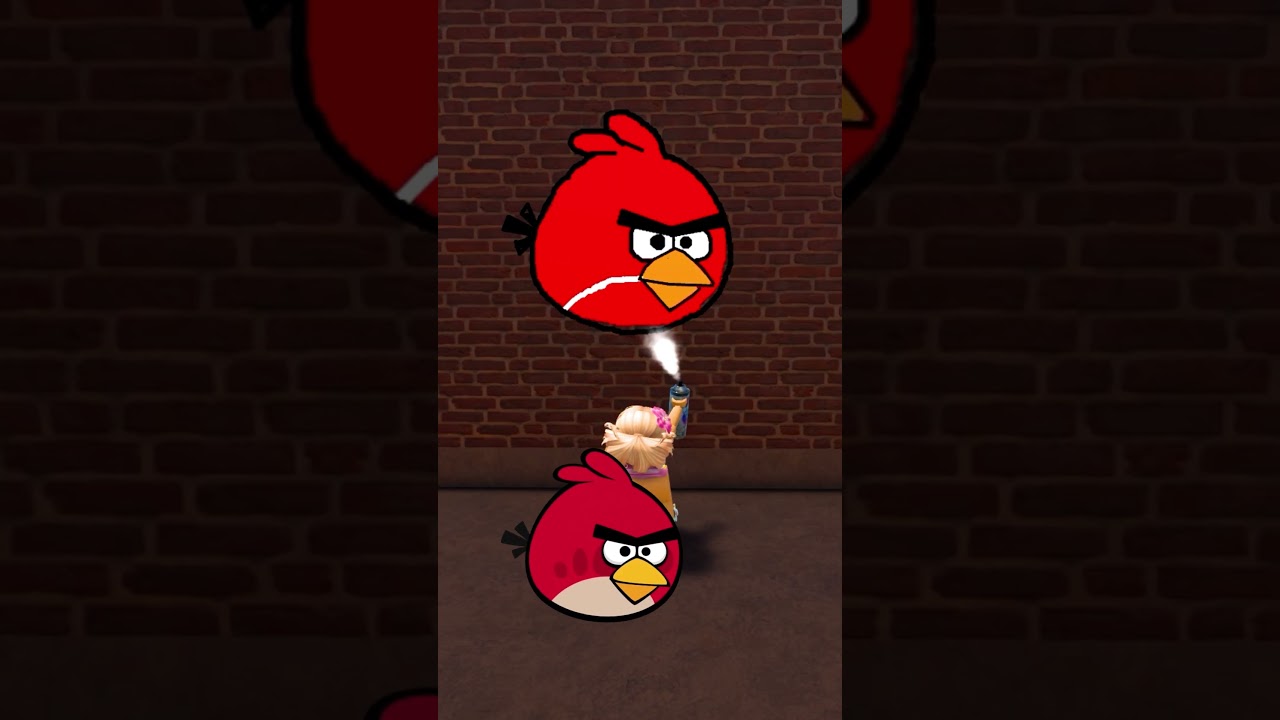 Drawing ANGRY BIRDS And COMING BACK 5 MINUTES LATER! 😨
