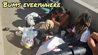 Cruising my e scooter on the track 27 avenue