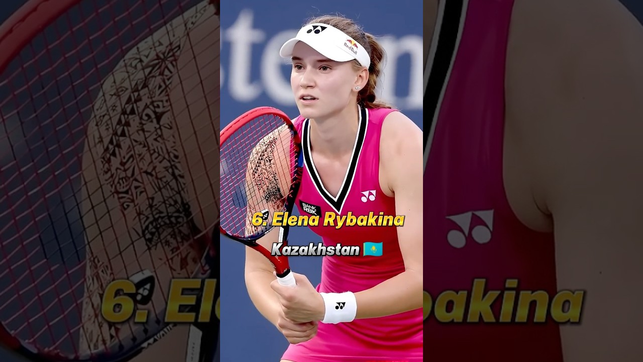 Top 10 most beautiful female tennis player