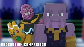 Thanos Beatbox - Recreation Comparison