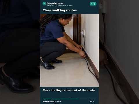 Video preview: Clear walking routes