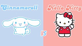ˏˋ Cinnamoroll Vs Hello Kitty ˎˊ Cinnamon
