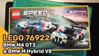 Układamy LEGO 76922 - BMW M4 GT3 & MBW M Hybrid V8