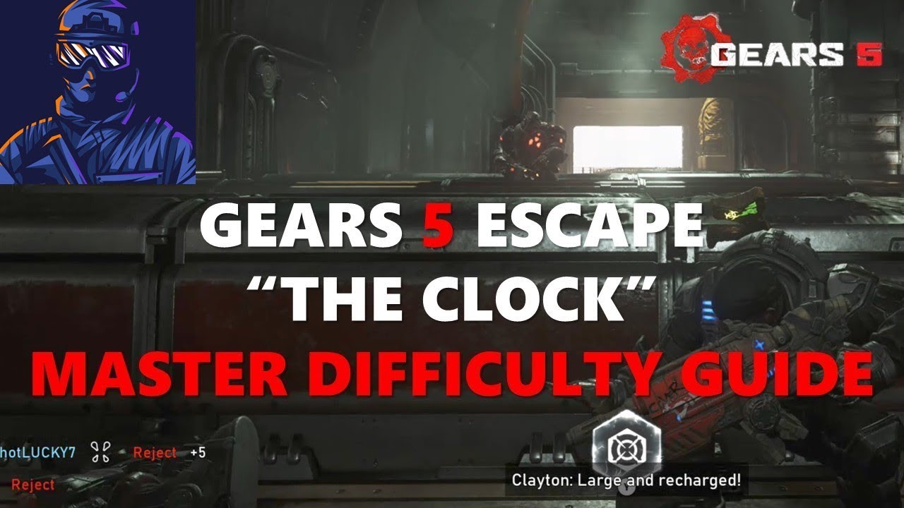 Gears 5 Escape: The Clock - Master Difficulty Guide