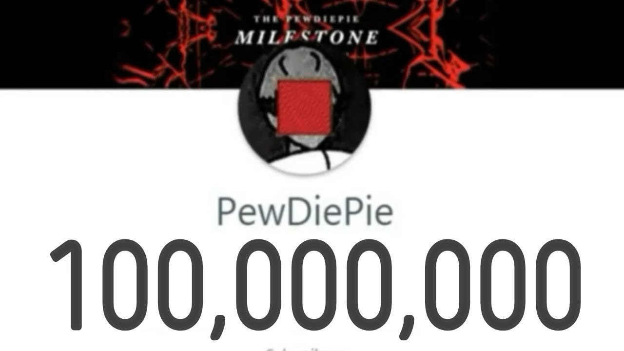 ¡PewDiePie llega a 100 millones de suscriptores! - YouTube