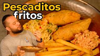 Pescaditos fritos + papas perfectas