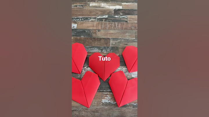 Origami pour la Saint-Valentin ❤️