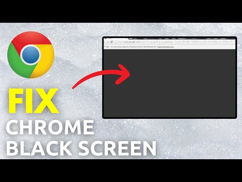 How To Fix Google Chrome Black Screen
