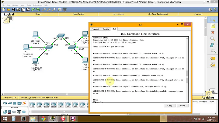 3.2.1.7 Configuring VLANs
