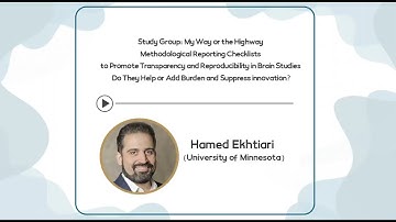 Methodological Reporting Checklists to Promote Transparency and Reproducibility in Brain Studies