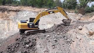 รีวิว excavator caterpillar 320d2 ขุดสระลึก 8 เมตร คุยการเตรียมหลักฐาน การดาวน์ รถขุด ครับ EP.1160