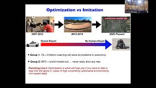 Evangelos Theodorou: Sampling and  Learning-Aided Optimization for Decision-Making