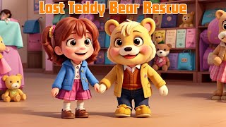 Lost Teddy Bear Rescue Kids Story #kidstv