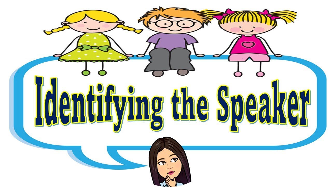 Identifying the Speaker | English 1 | English Reading | Teacher Beth