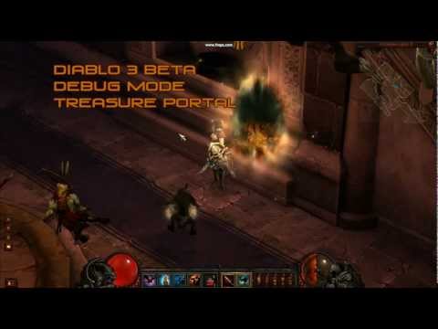 Diablo 3 Beta Debug - Greed Portal (Treasure Portal)