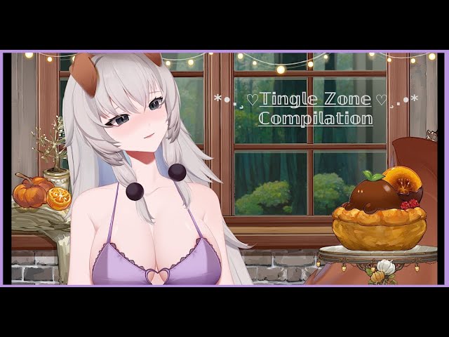[VTUBER 3Dio ASMR] Binaural triggers to MELT you! [NO TALKING]- Tingle Zone Compilation-11/25/23