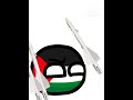 Palestina e Israel (créditos/Audio: @novaxs) | #countryballs #humor
