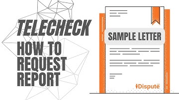 TeleCheck: How to Request My Report (Step-by-Step Guide) - I Dispute & Repair Credit Fast