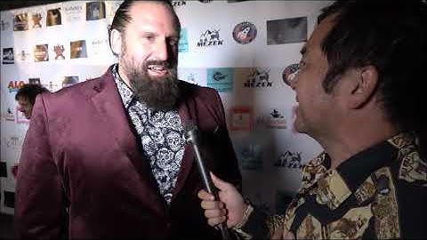 Shannon C.  Lanier Carpet Interview at Halloween Hotness 2022 Event