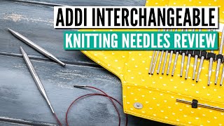 Addi interchangeable knitting needles review