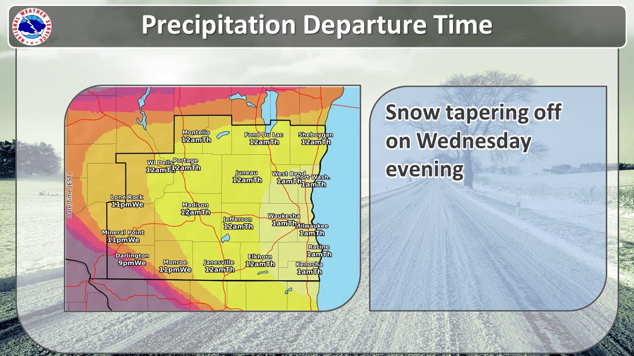Winter Storm For Wednesday, April 18 (4/17 Evening Update) - YouTube