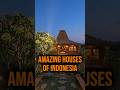Amazing Traditional Houses of Indonesia | Built By Hand #culturalheritage #aivideo #aishorts