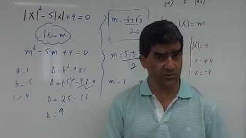 EQUAÇÃO MODULAR - AULA 8