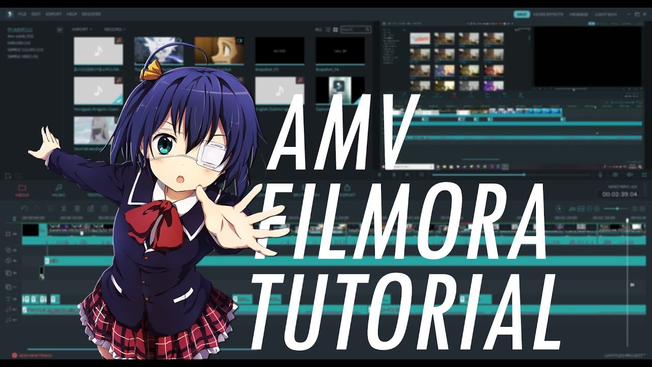 Filmora AMV Tutorial \ Edit like a pro! || - YouTube