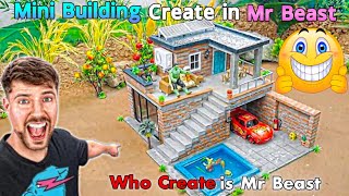 How To Create This Home Mr Beast | Mini Building | 🙀 #tractor #diytractor #diy
