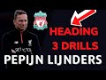 Liverpools heading drills soccer  pepijn lijnders 3 drills2021