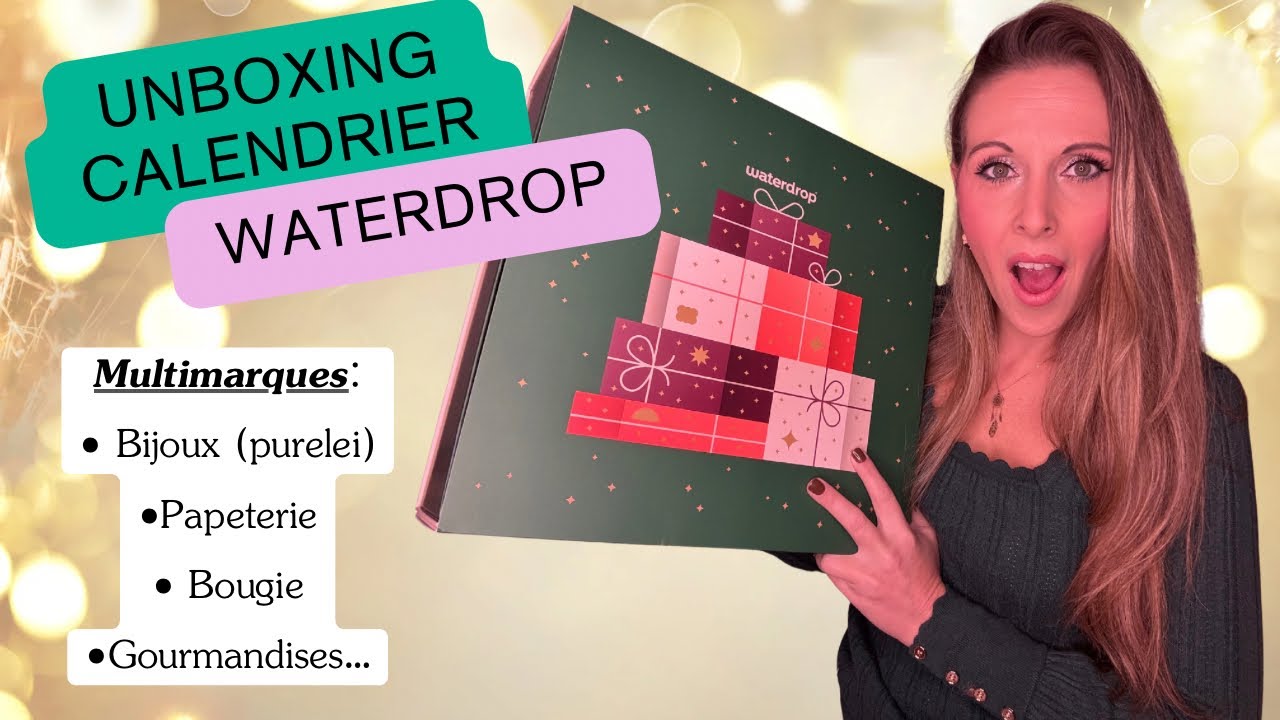 𝐔𝐧𝐛𝐨𝐱𝐢𝐧𝐠 𝐂𝐚𝐥𝐞𝐧𝐝𝐫𝐢𝐞𝐫 𝐖𝐚𝐭𝐞𝐫𝐝𝐫𝐨𝐩 ⭐️ 𝐌𝐮𝐥𝐭𝐢 𝐌𝐚𝐫𝐪𝐮𝐞𝐬!