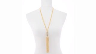 Vince Camuto - Tassel Y Necklace  SKU:8665878
