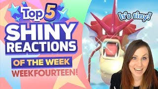 TOP 5 BEST SHINY REACTIONS OF THE WEEK! Pokemon Let's GO Pikachu and Eevee Shiny Montage! Week 14