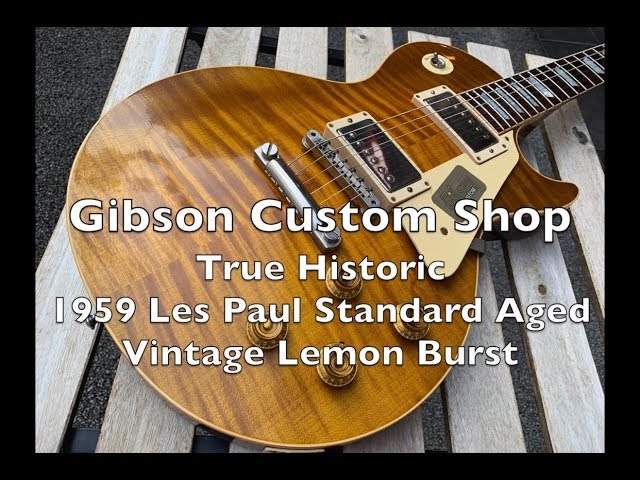 Gibson Custom Shop True Historic 1959 Les Paul Standard Reissue Aged  【イシバシ楽器心斎橋店】