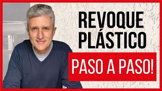 Cómo Aplicar REVESTIMIENTO PLÁSTICO Texturado | Revoque Plástico Paso a Paso