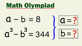Mathematical Olympiad | A Beautiful Exponential Problem | Solve for a & b