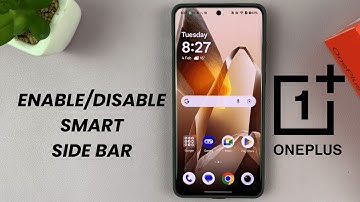 How To Enable/Disable Smart Side Bar On OnePlus 13