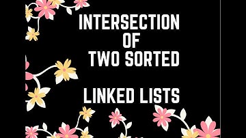 Intersection of two sorted Linked lists || C++ Solution